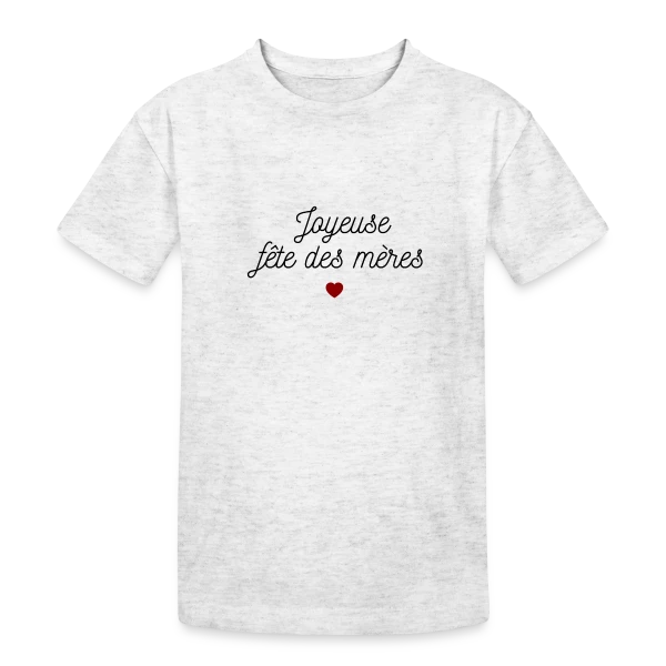 Maman Chérie : Joyeuse Fête des Mères sur T-shirt coton épais ado