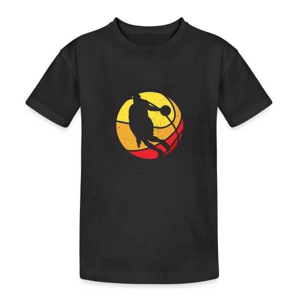 Passion Basketball - Mon Sport Favori sur T-shirt coton épais ado