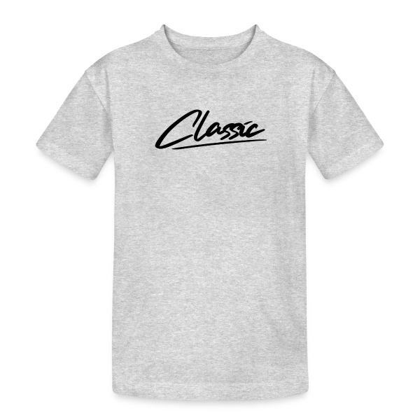 Typographie "Classic" Élégante sur T-shirt coton épais ado