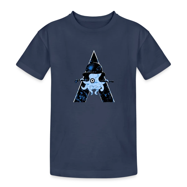 Pieuvre Mécanique : Style Steampunk sur T-shirt coton épais ado