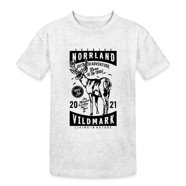 Norrland Vildmark 2021 : L'Aventure Suédoise sur T-shirt coton épais ado