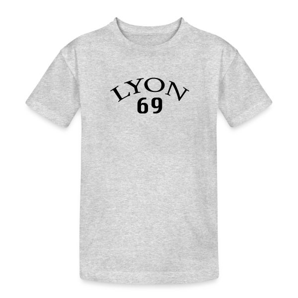 Lyon 69 Classique sur T-shirt coton épais ado