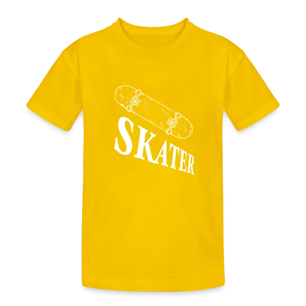 Skater: Un Mode de Vie sur T-shirt coton épais ado