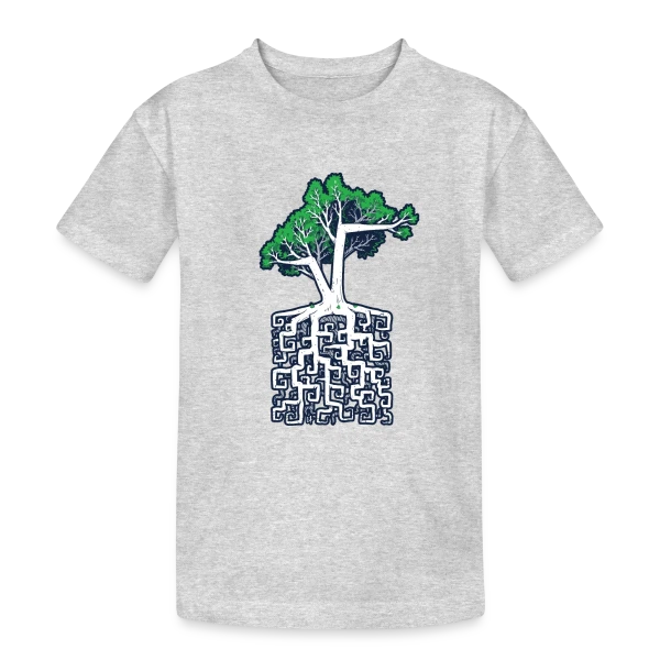 Racine Carrée : Quand la Nature Calcule sur T-shirt coton épais ado