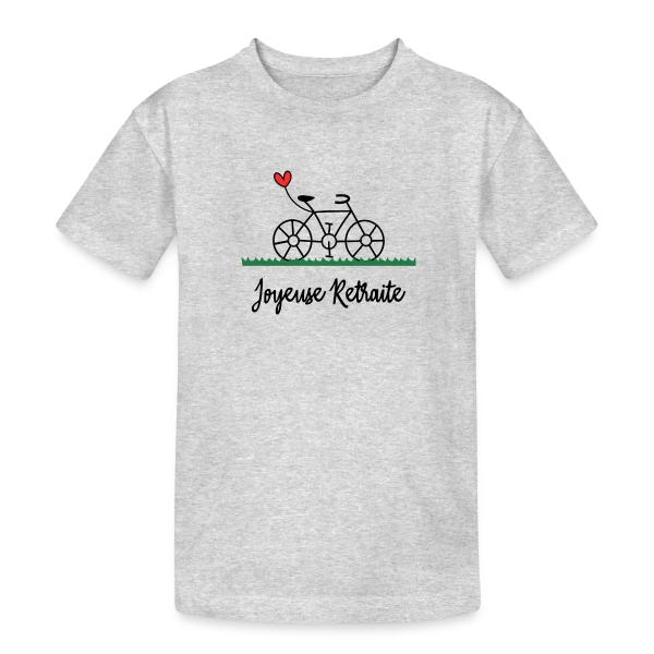 Vive la Retraite : Vélo, Van et Voyages sur T-shirt coton épais ado