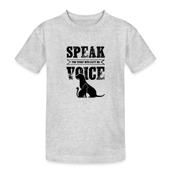 Voix des Animaux sur T-shirt coton épais ado