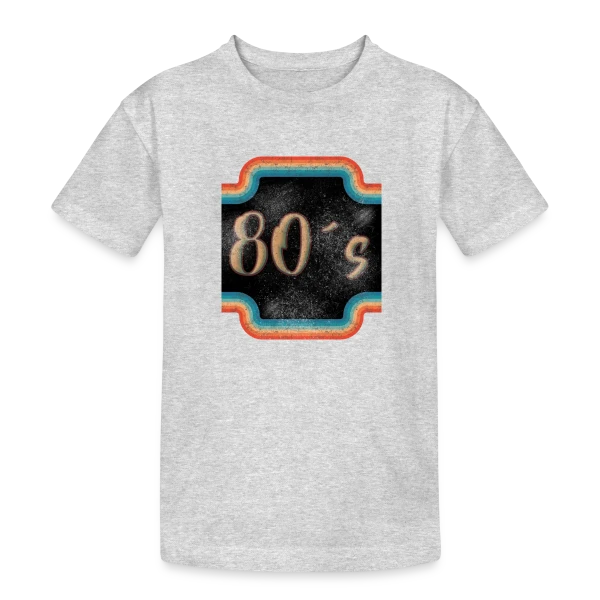 Rétro Années 80 Vintage sur T-shirt coton épais ado