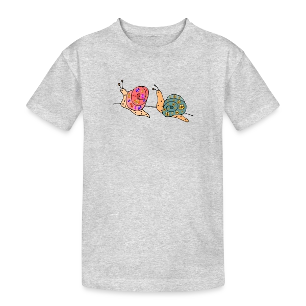 L'Escargot Chic sur T-shirt coton épais ado