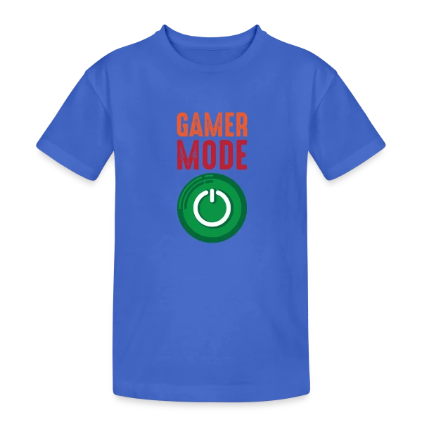 Passion Gaming : Manette et Dragons sur T-shirt coton épais ado