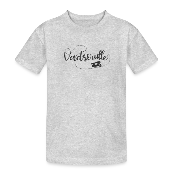 Humour Camping-Car en Vadrouille: Le Pilote Retraité sur T-shirt coton épais ado