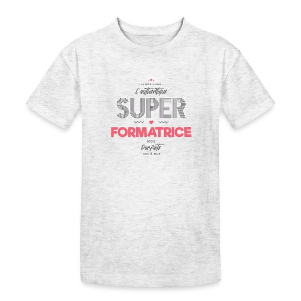 Super Formatrice Géniale sur T-shirt coton épais ado