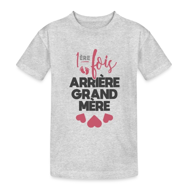 Future Arrière-Grand-Mère Fière sur T-shirt coton épais ado
