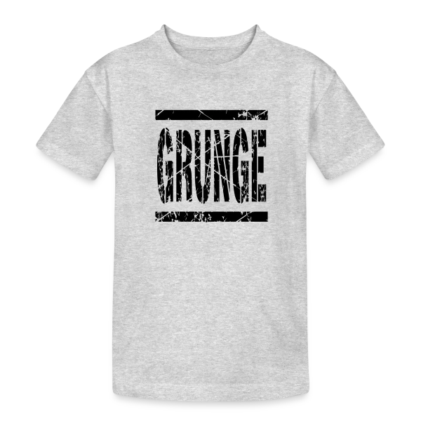 Grunge Effet Tampon sur T-shirt coton épais ado