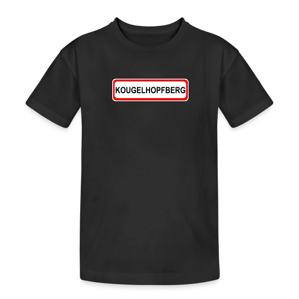Kougelhopfberg: Le Sommet du Goût Alsacien sur T-shirt coton épais ado