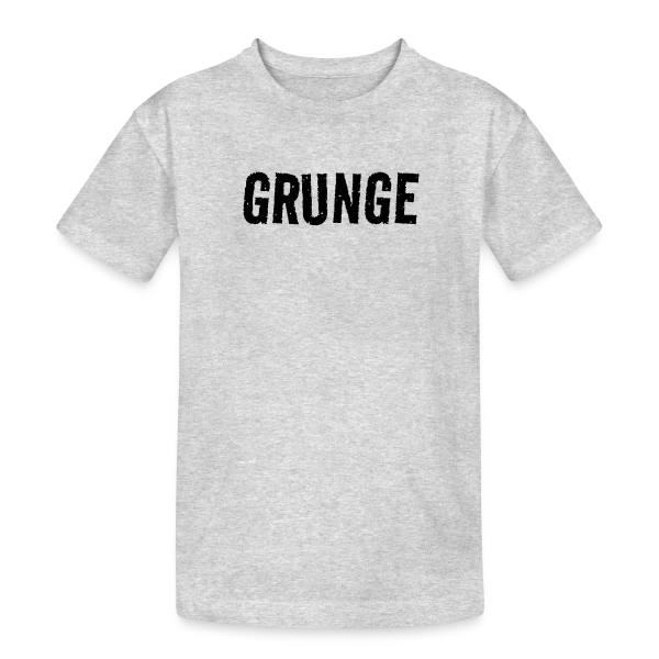Motif Grunge Distressed sur T-shirt coton épais ado