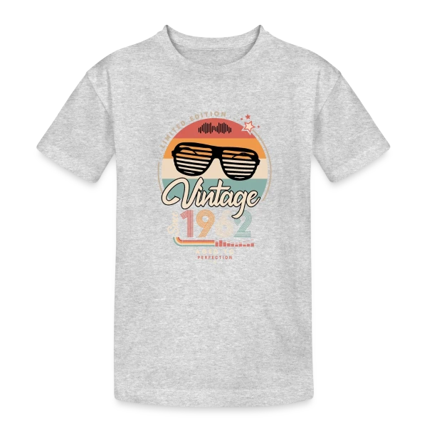 Vintage Depuis 1962 : Un Classique Rétro sur T-shirt coton épais ado