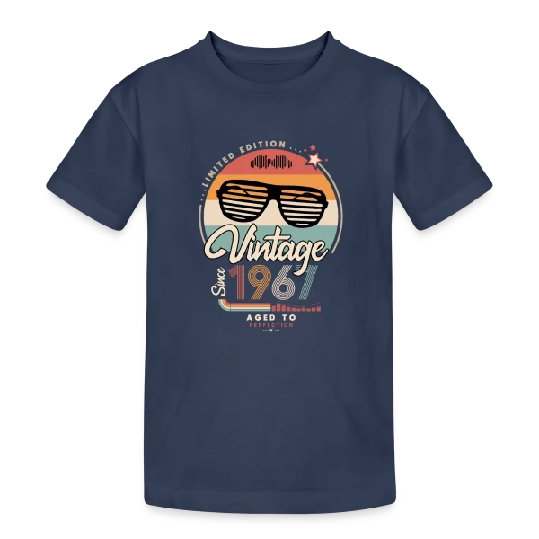 Vintage Depuis 1967 : Authentique et Stylé sur T-shirt coton épais ado