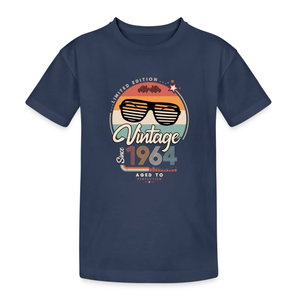 Vintage Depuis 1964 : Un Classique Intemporel sur T-shirt coton épais ado
