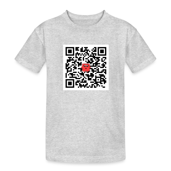 QR Code Mignon sur T-shirt coton épais ado