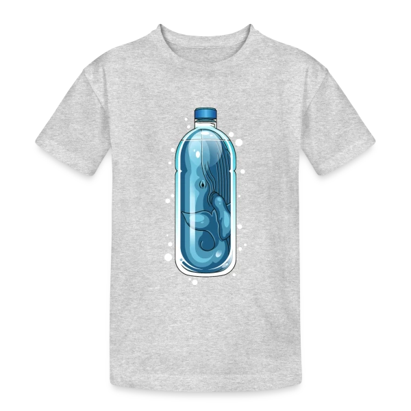 Océan en Détresse sur T-shirt coton épais ado