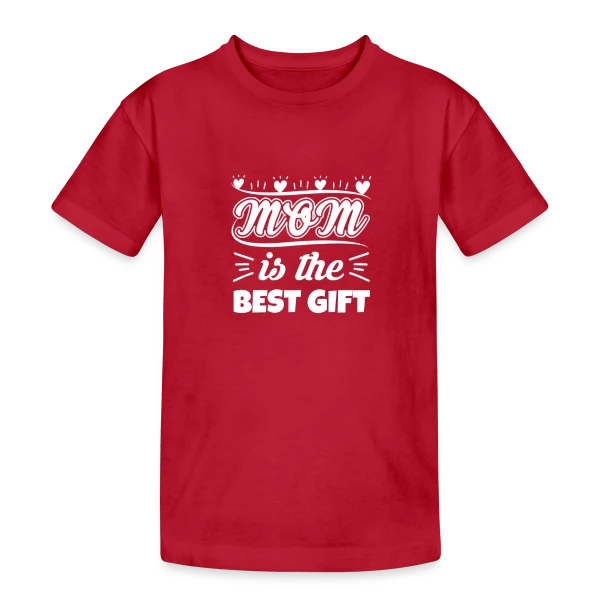 Meilleure Maman : Fête des Mères Unique sur T-shirt coton épais ado