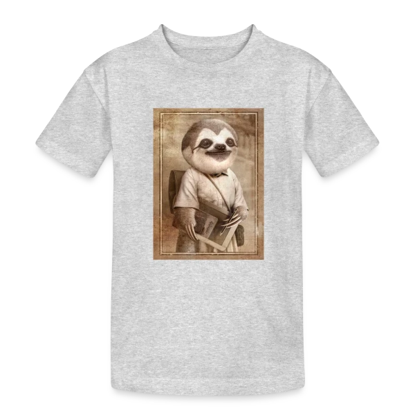L'Étudiant Paresseux sur T-shirt coton épais ado