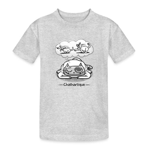 Un rêve Chathartique sur T-shirt coton épais ado