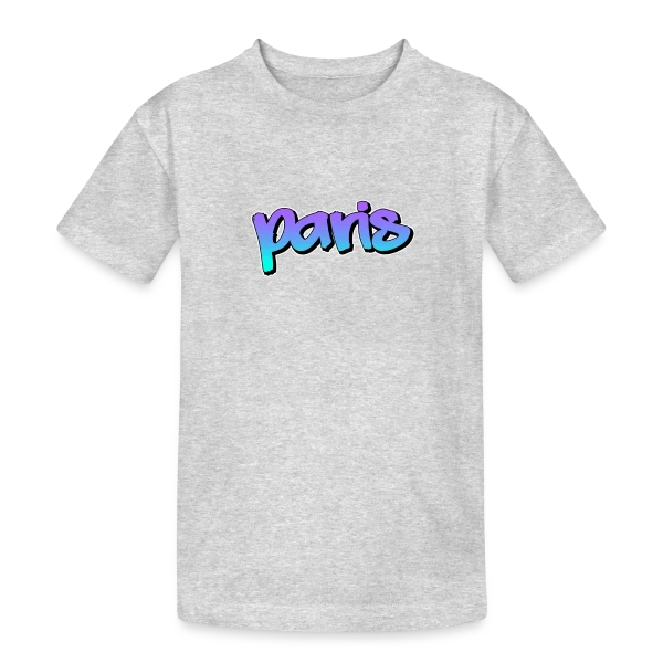 Paris Graffiti Urbain sur T-shirt coton épais ado