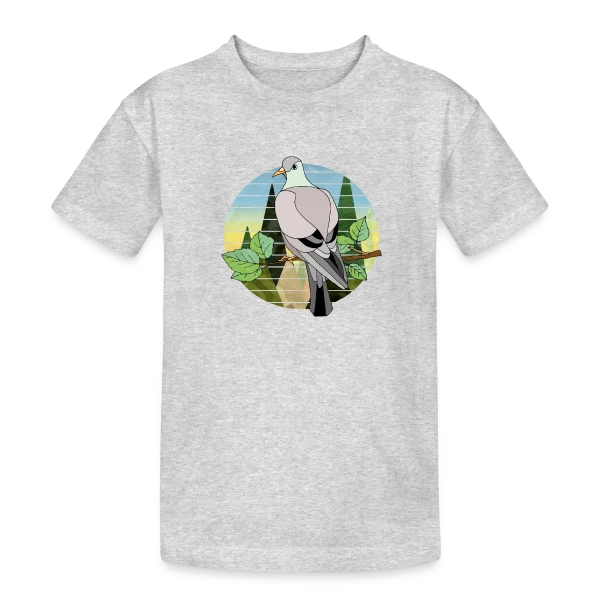 L'Oiseau Libre sur T-shirt coton épais ado