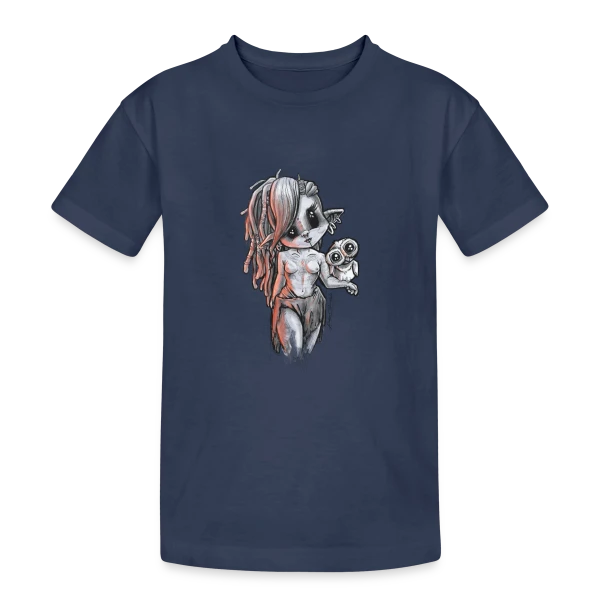 L'Esprit Sauvage Nordique sur T-shirt coton épais ado