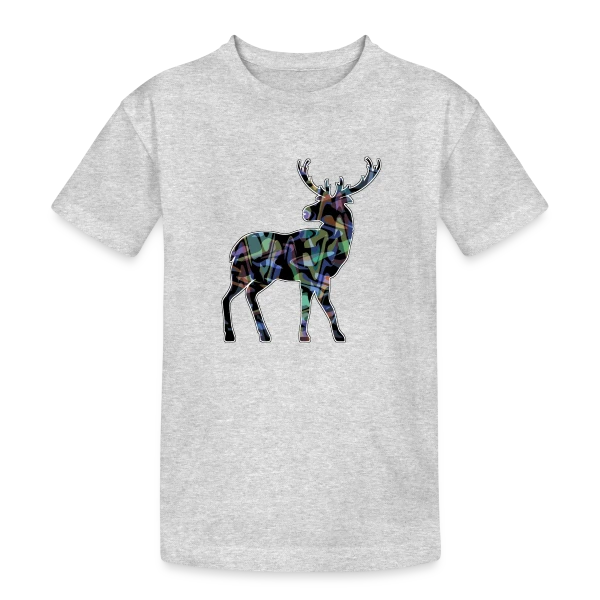 Majestueux Cerf sur T-shirt coton épais ado