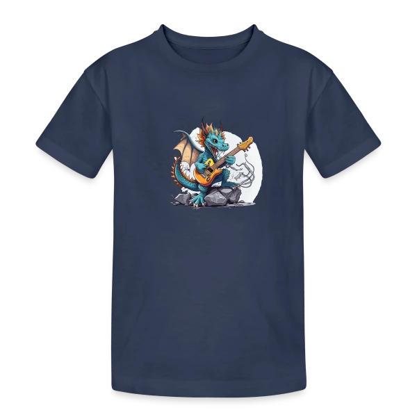 Dragon Rocker : La Légende Musicale sur T-shirt coton épais ado