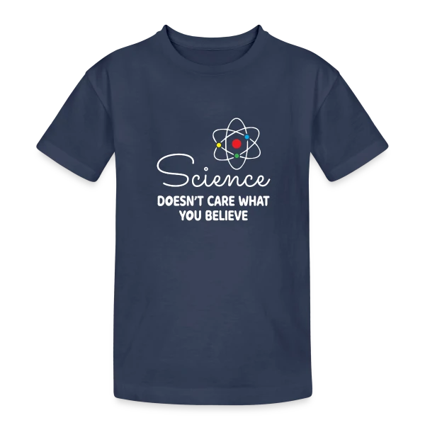 L'Esprit Libre Scientifique sur T-shirt coton épais ado