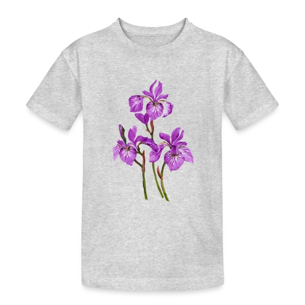 Éclat Floral sur T-shirt coton épais ado