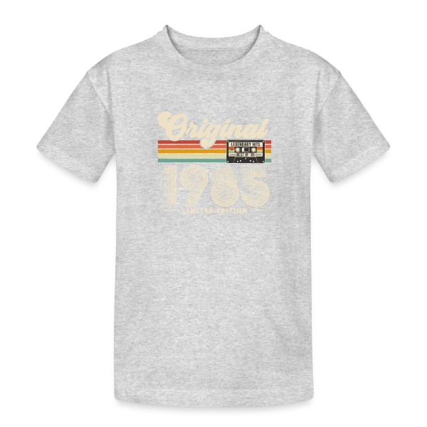 Année Originale 1985 Rétro sur T-shirt coton épais ado