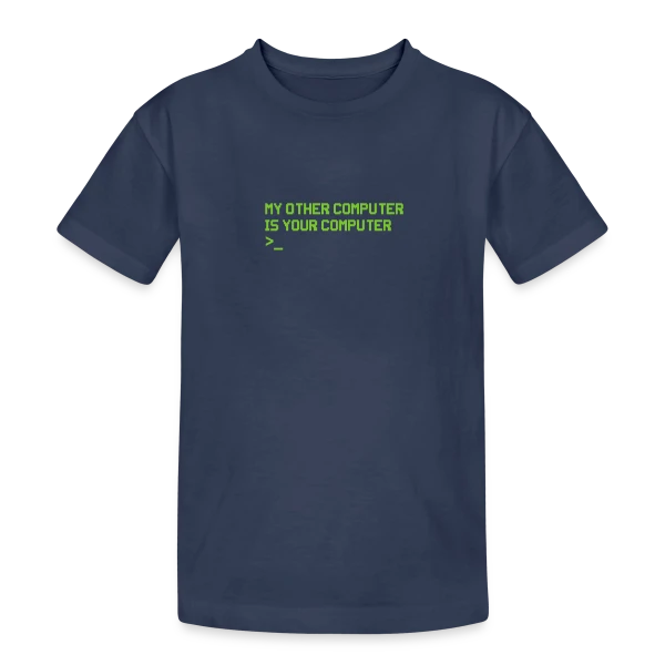 Hacker Codeur Computerfreak Nerd - Cadeau Hacking sur T-shirt coton épais ado