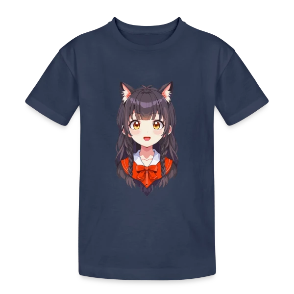 Manga Girl : Pour Fans, Gamers et Cosplayers sur T-shirt coton épais ado