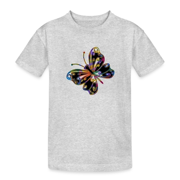 Papillon Élégant sur T-shirt coton épais ado