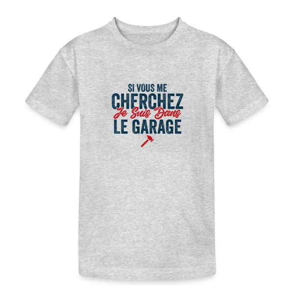 Humour Bricolage : J'peux Pas J'ai Bricolage sur T-shirt coton épais ado