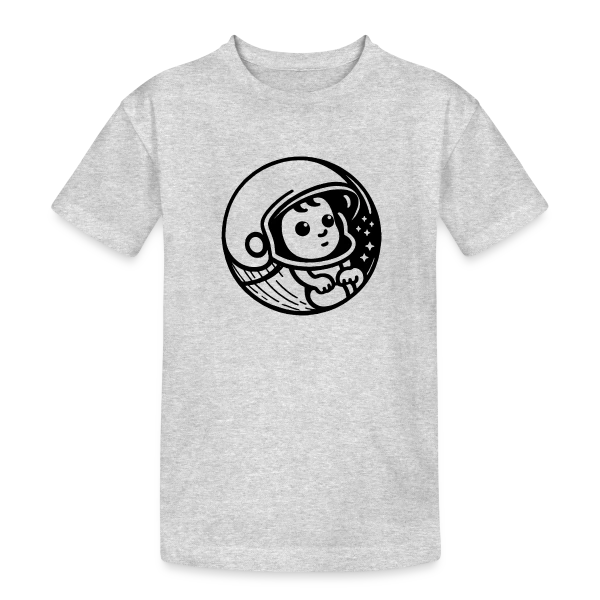Bébé Casqué – Sécurité et Humour Enfant sur T-shirt coton épais ado