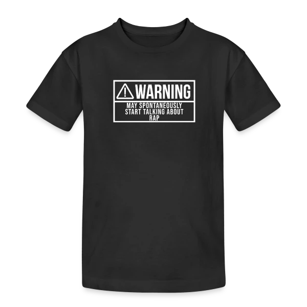 Esprit Rap Culture Urbaine sur T-shirt coton épais ado