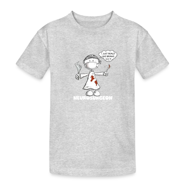 Chirurgien Cartoon Rigolo : Le Maître du Bistouri sur T-shirt coton épais ado