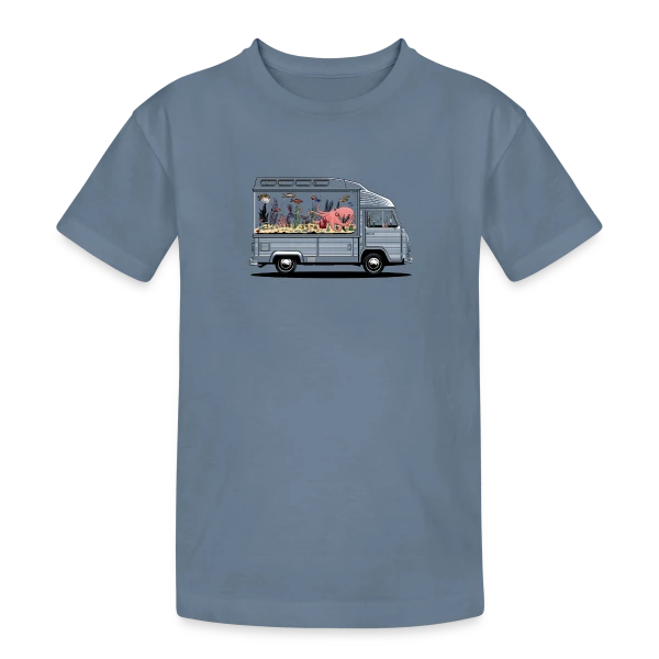 Camperarium : L'Art du Voyage Nomade sur T-shirt coton épais ado