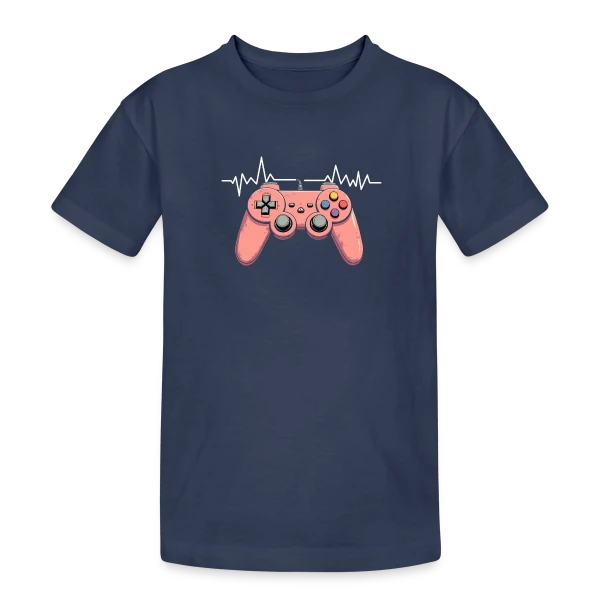 Anniversaire Gamer - Passion Jeux Vidéo Console sur T-shirt coton épais ado