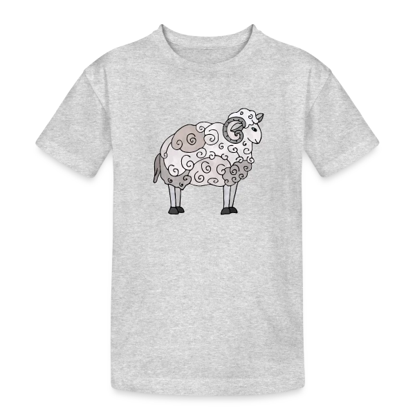 L'Énigme 2074 sur T-shirt coton épais ado
