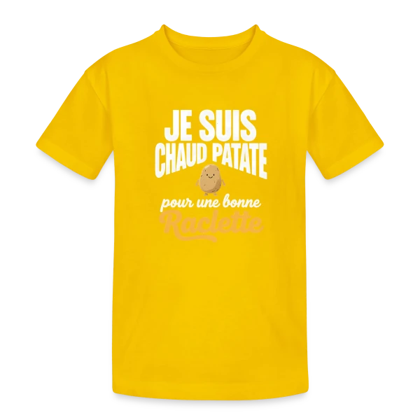 Illustration Géométrique Moderne sur T-shirt coton épais ado