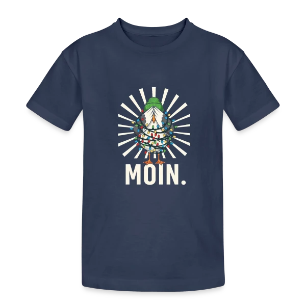 Élégance Pure et Simple sur T-shirt coton épais ado