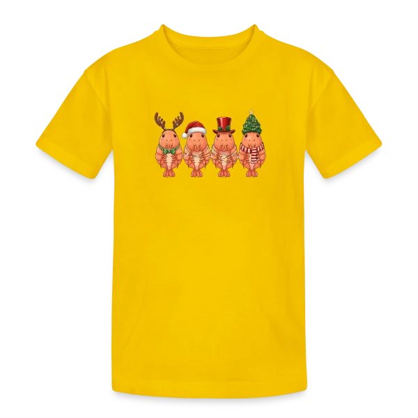 Motif Vibrations Abstraites sur T-shirt coton épais ado
