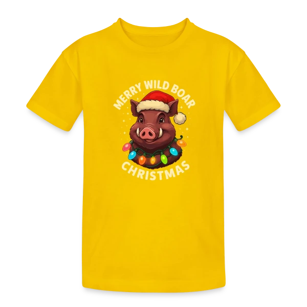 Énigme Graphique sur T-shirt coton épais ado