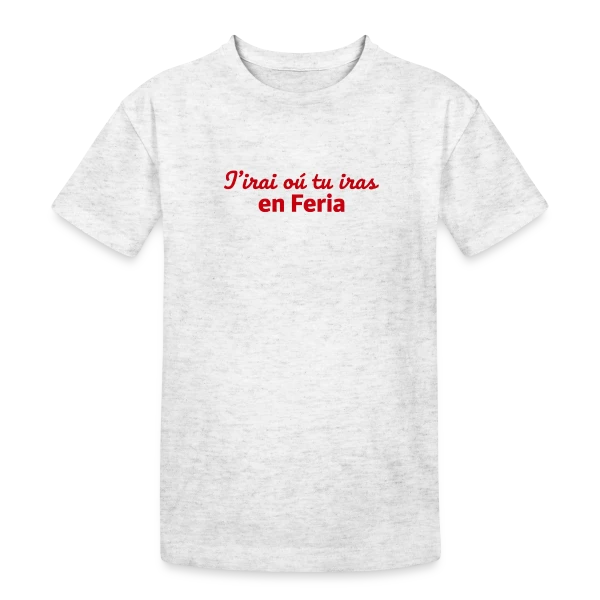 Esprit Feria Festive sur T-shirt coton épais ado